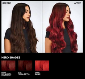 Redken Cherry Vinyl Red Article Service Look 2